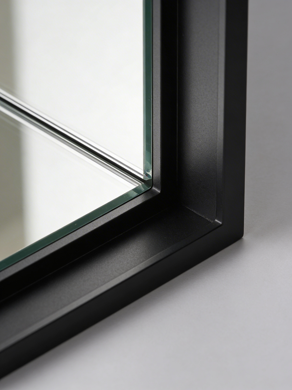 Maison Arch Floor Mirror – Black Frame