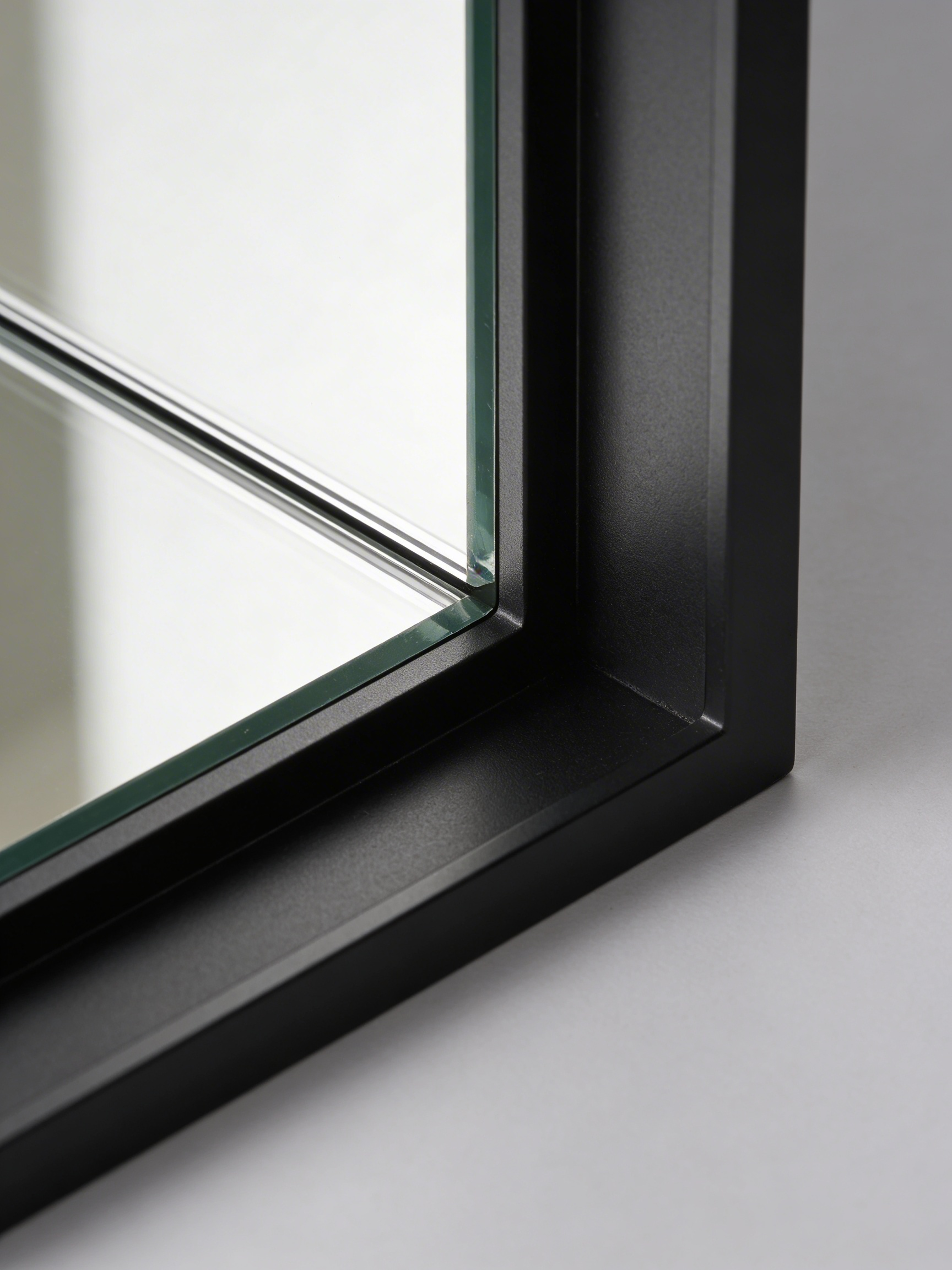 Maison Arch Floor Mirror – Black Frame